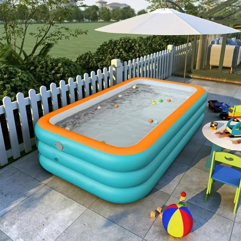 Inflatable Swimming Pool, Indoor Swimming Pool for Kids, Swimming Pool for Home, Outdoor, Camping, Beach, Pool Accessories