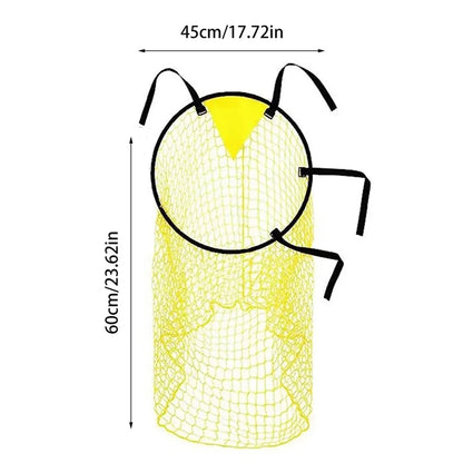 1 Pcs Youth Football Aiming Net Football Training Shooting Target Improve Hit Net Football Net Foldable Net Football Goal Net